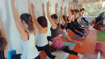 100 hour Online Vinyasa yoga classes available nearby